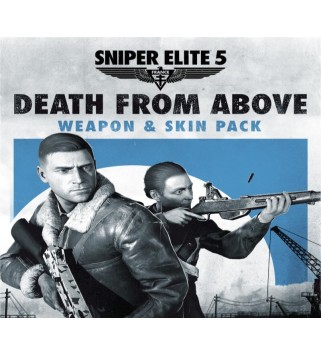 Sniper Elite 5 - Death From Above Weapon And Skin Pack DLC Region: ARGENTINA XBOX One / Xbox Series X|S / Windows 10 Xbox Series